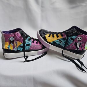 Ground Up Disney's Nightmare Before Christmas High Top Shoes Womens 7.5 NEW